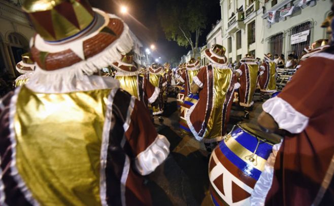 Así fue la primera etapa del desfile de llamadas. Nicolas Celaya/Adhocfotos