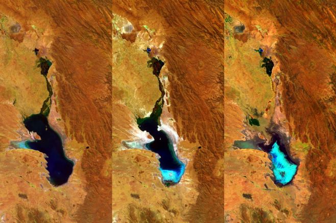 Desaparece el segundo lago más grande de Bolivia