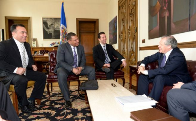 Almagro se reunió con estudiantes de Venezuela