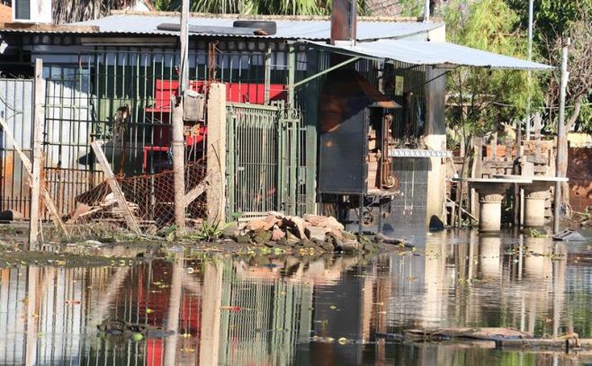 Unos 65.500 paraguayos, desplazados por las inundaciones. EFE