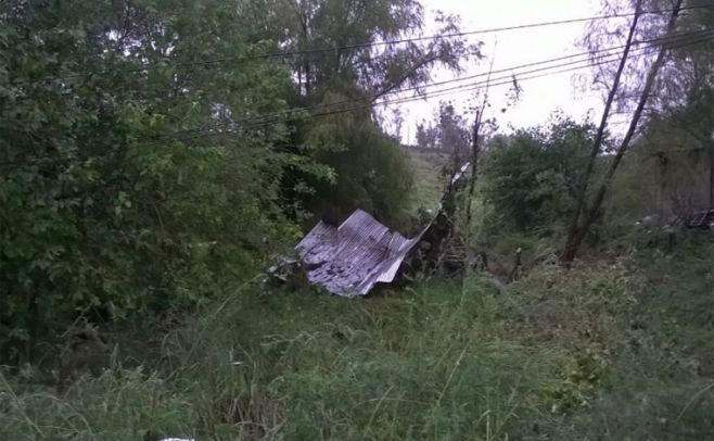 Turbonada causa destrozos en escuelas de Tacuarembó