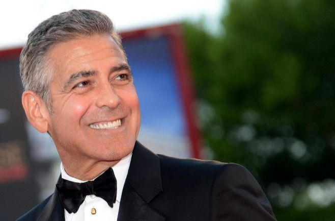 Clooney, feliz con sus arrugas