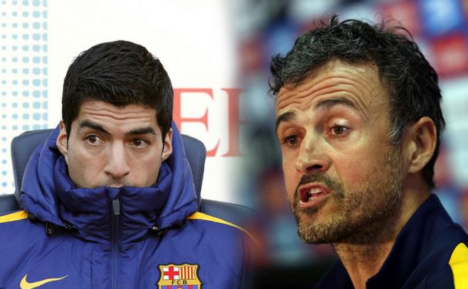 Luis Enrique: Suárez jugó 850 mil partidos y decidí que hoy no Luis Enrique: Suárez jugó 850 mil partidos y decidí que hoy no