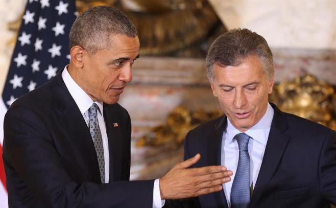 Macri destaca "liderazgo inspirador" de Obama tras reunión