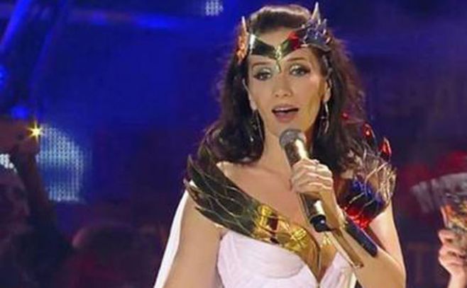 Natalia Oreiro volvió a causar furor en Rusia. Captura