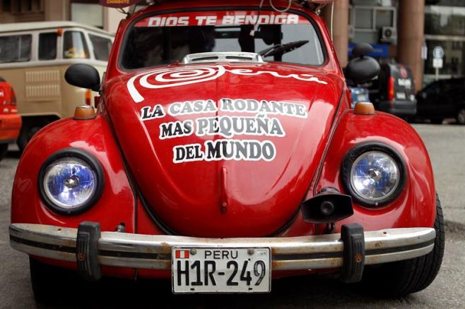 "La casa rodante más pequeña del mundo" recorre A.Latina. EFE