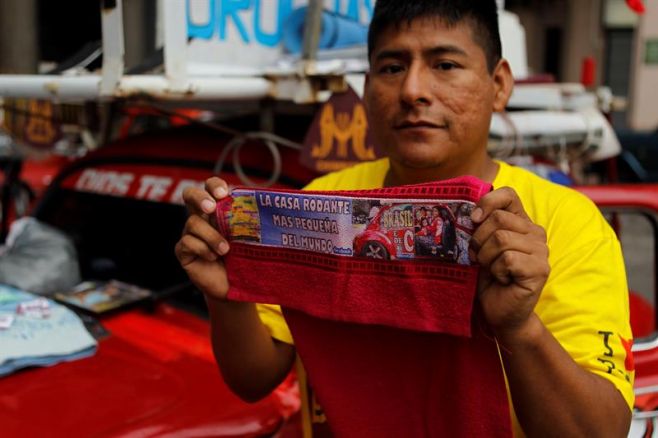 "La casa rodante más pequeña del mundo" recorre A.Latina. EFE