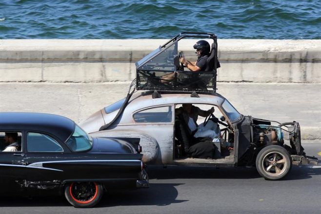 Fast & Furious 8: primeras imágenes del rodaje en Cuba. EFE