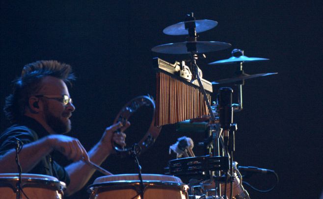 SOJA trajo calor a una gélida noche en el Teatro de Verano. Manuel Jarovisky/El Espectador