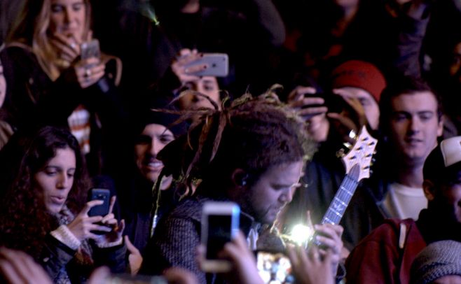 SOJA trajo calor a una gélida noche en el Teatro de Verano. Manuel Jarovisky/El Espectador