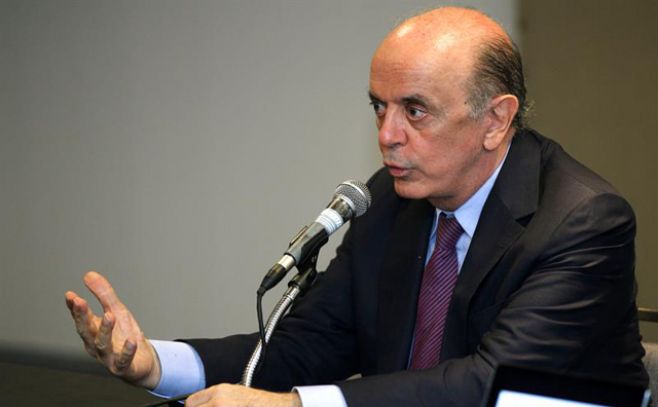 canciller brasileo Jos Serra.. EFE