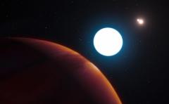 Descubrieron un exoplaneta con tres soles