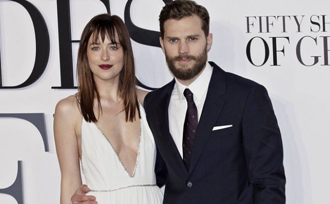 Equipo de "50 sombras de Grey" a salvo tras atentado