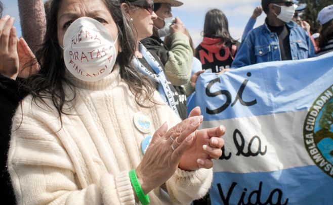 Grupo ambientalista uruguayo se suma a protesta de Gualeguaychú