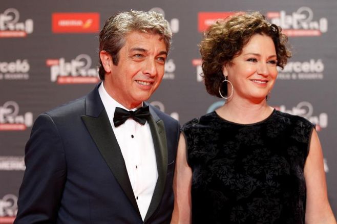 Ricardo Darn y Florencia Bas. EFE