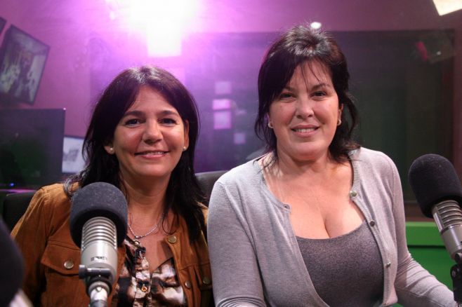 Silvana Giachero y Lourdes Rapaln. Federico Gutierrez