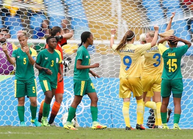 Los JJOO empiezan con triunfo de Suecia ante Sudáfrica. EFE
