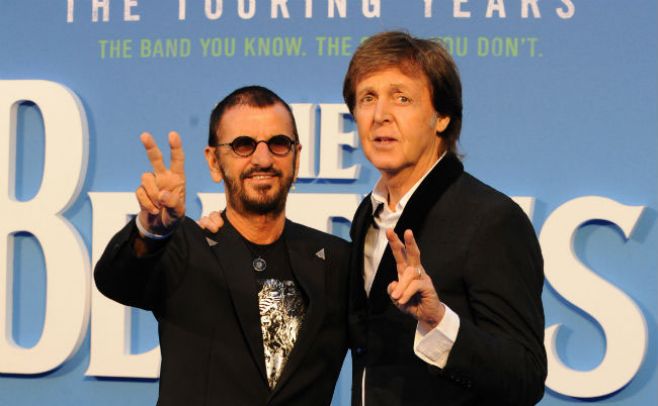 McCartney y Starr se reúnen con viudas de Lennon y Harrison