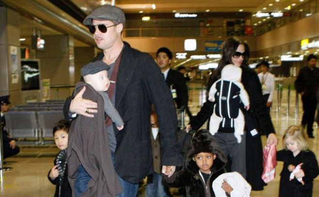 La relación de Brad Pitt con sus hijos, en cuestión