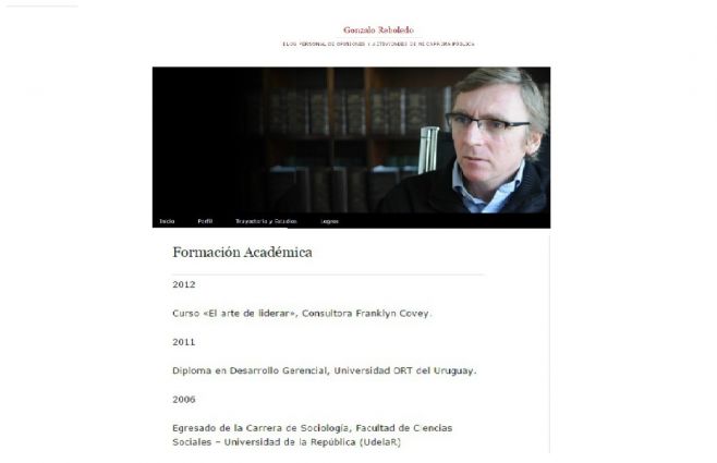 Perfil de WordPress de G. Reboledo