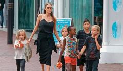 Angelina Jolie y sus hijos comienzan sesiones de terapia