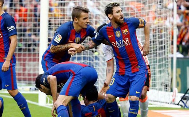 La bronca de Messi con la hinchada de Valencia
