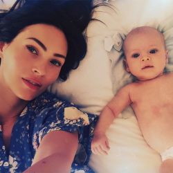 Megan Fox presenta a su tercer hijo en las redes