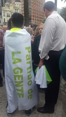 Novick presentó su partido político ante la Corte Electoral. Carolina Ramos/El Espectador