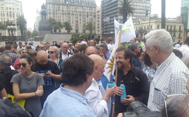 Novick presentó su partido político ante la Corte Electoral. Carolina Ramos/El Espectador