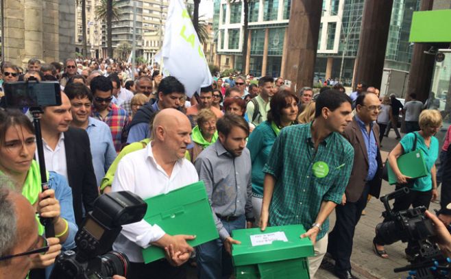 Novick presentó su partido político ante la Corte Electoral. Twitter