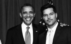 Ricky Martin agradeció a Obama por su presidencia