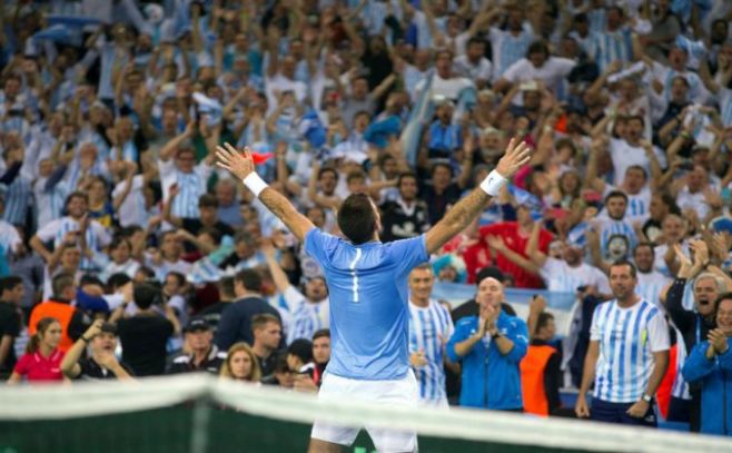 Del Potro vence a Cilic por Copa Davis Del Potro vence a Cilic por Copa Davis