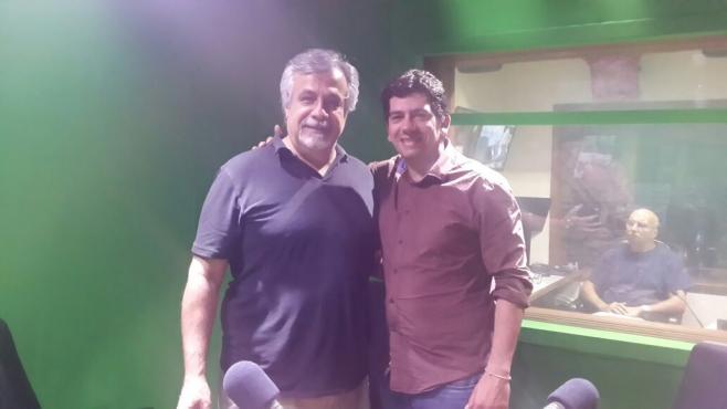 Antonio Pato Castro con Fernando Torrado. 