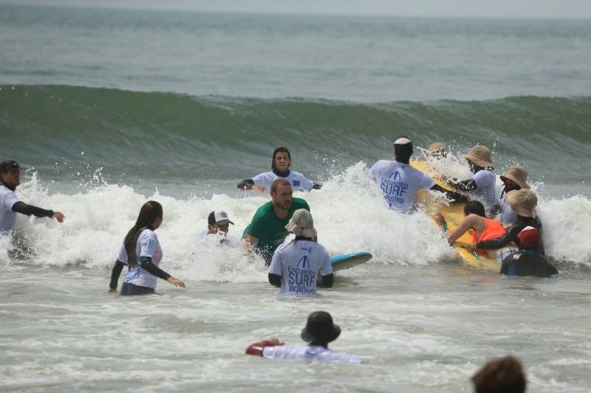 Surf para personas con discapacidad