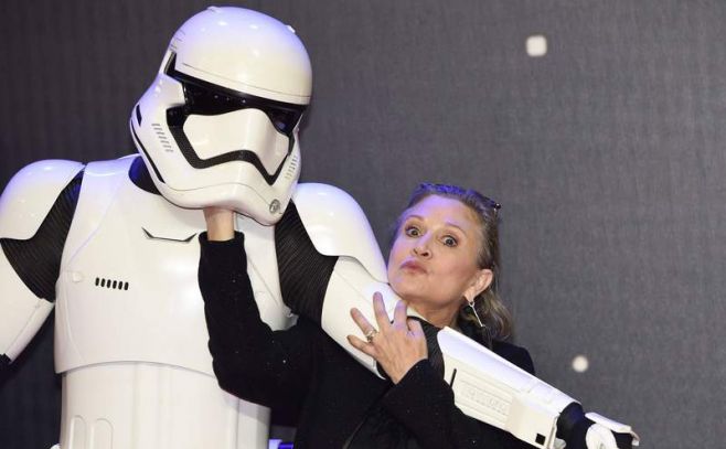 Murió Carrie Fisher, la princesa Leia de "Star Wars". EFE