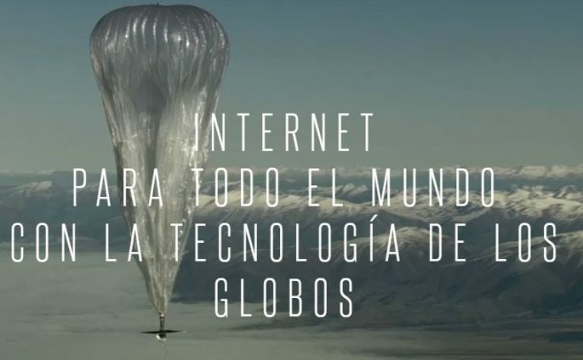 Aterrizan en suelo uruguayo dos globos de Google. Captura de la pgina del Project Loon