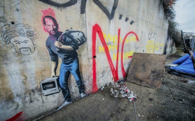 Amberes acoge la obra irreverente de Banksy