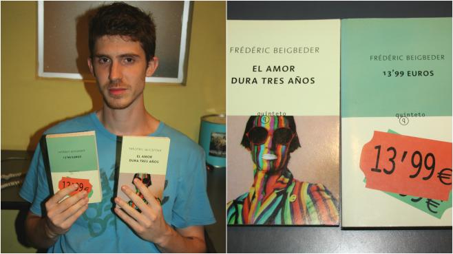 Dos libros de Frédéric Beigbeder