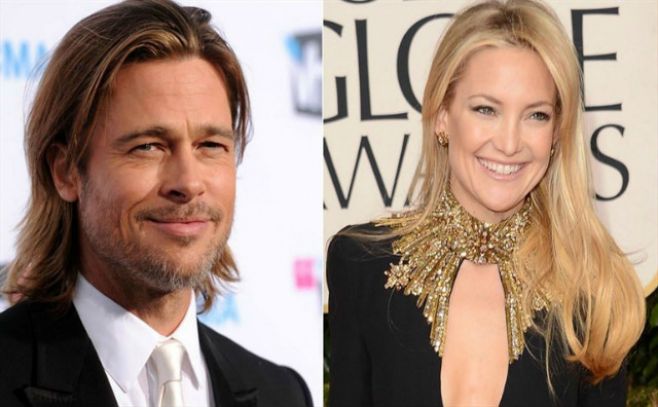 Confirman romance entre Kate Hudson y Brad Pitt