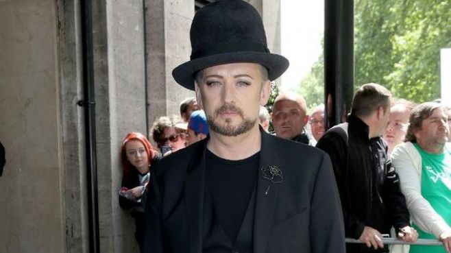 Boy George tuvo que llevar un 'chaleco antibalas'