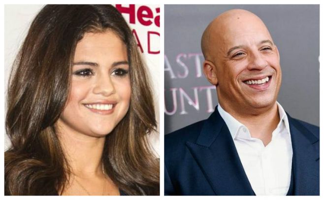 Vin Diesel se lanzó como cantante junto a Selena Gomez