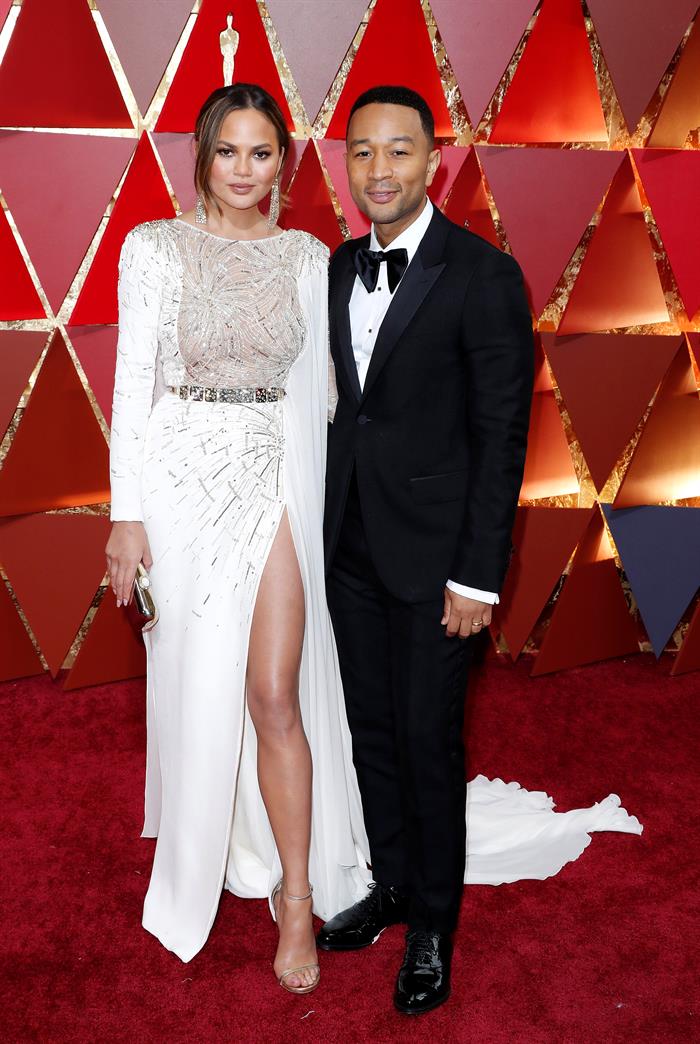 Chrissy Teigen y John Legend. EFE