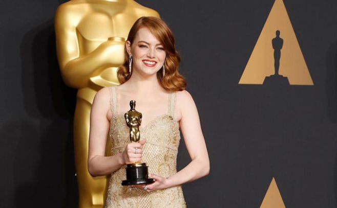 Emma Stone triunfó como mejor actriz por "La La Land"