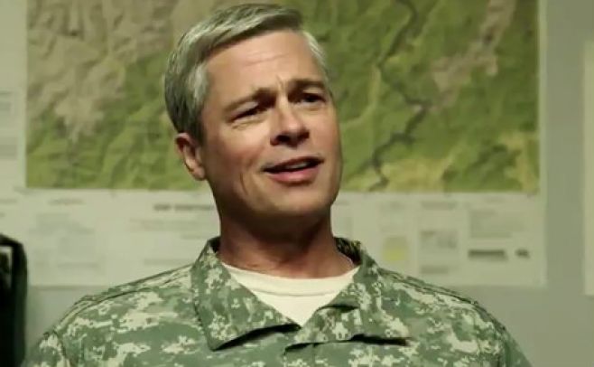 Netflix presentó el tráiler de "War Machine" con Brad Pitt