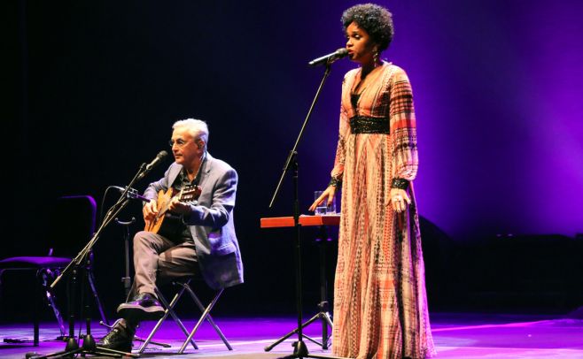 La magia de Caetano Veloso cautivó a Montevideo. Manuel Jarovisky/El Espectador