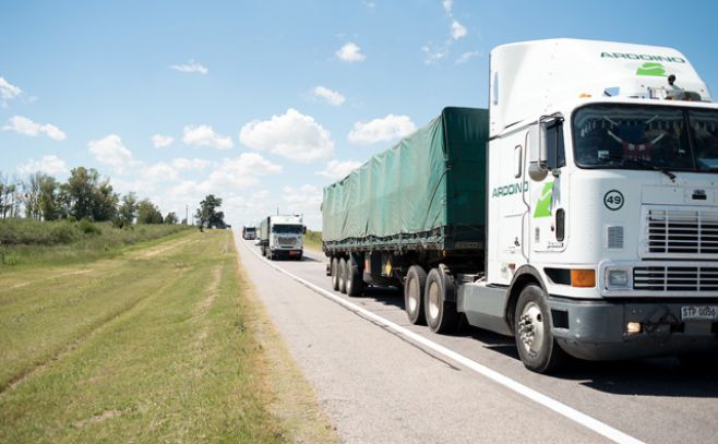 Transporte de carga para y denuncia incumplimiento de convenios