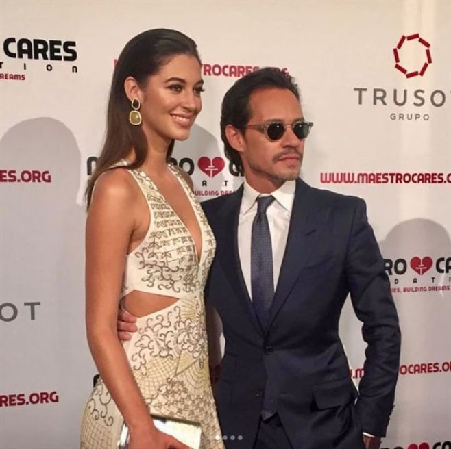 Marc Anthony presentó a su nueva novia de 21 años