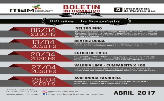 Continúan las actividades de abril en el MAM