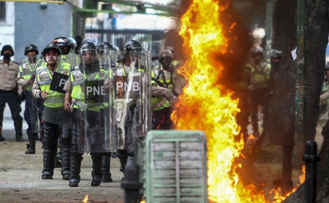 Guerra de desgaste en las calles de Venezuela