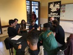 Suena Tremendo inauguró su escuelita de periodismo en el Liceo 73 de Casavalle